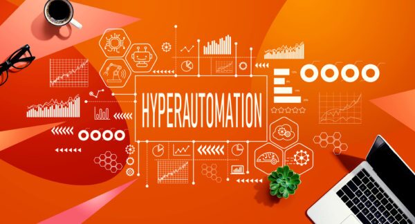 An illustration of hyperautomation in healthcare operations