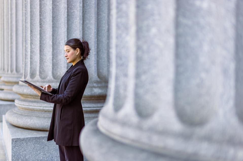 Female lawyer