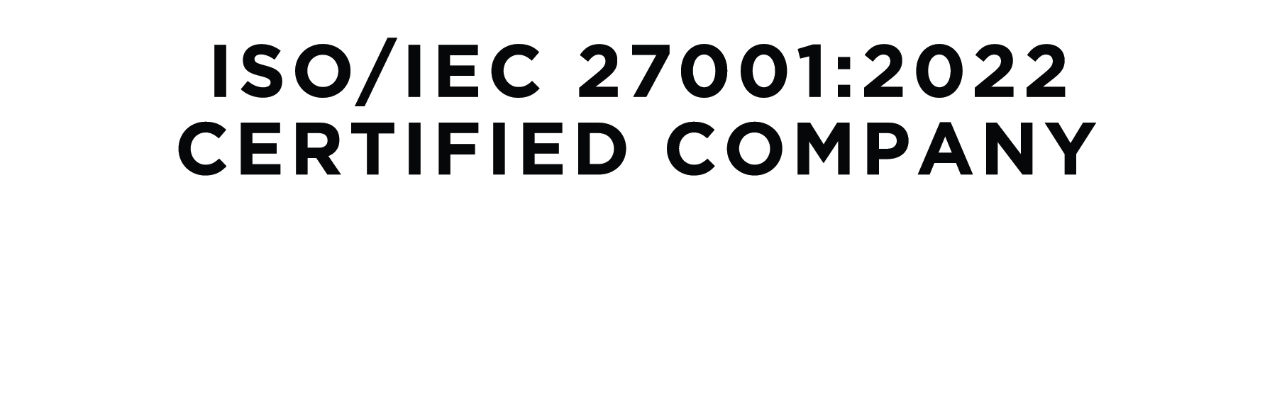 PRI Programs Accredited ISO IEC 27001 2022 white