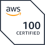 AWS 100 Certified color