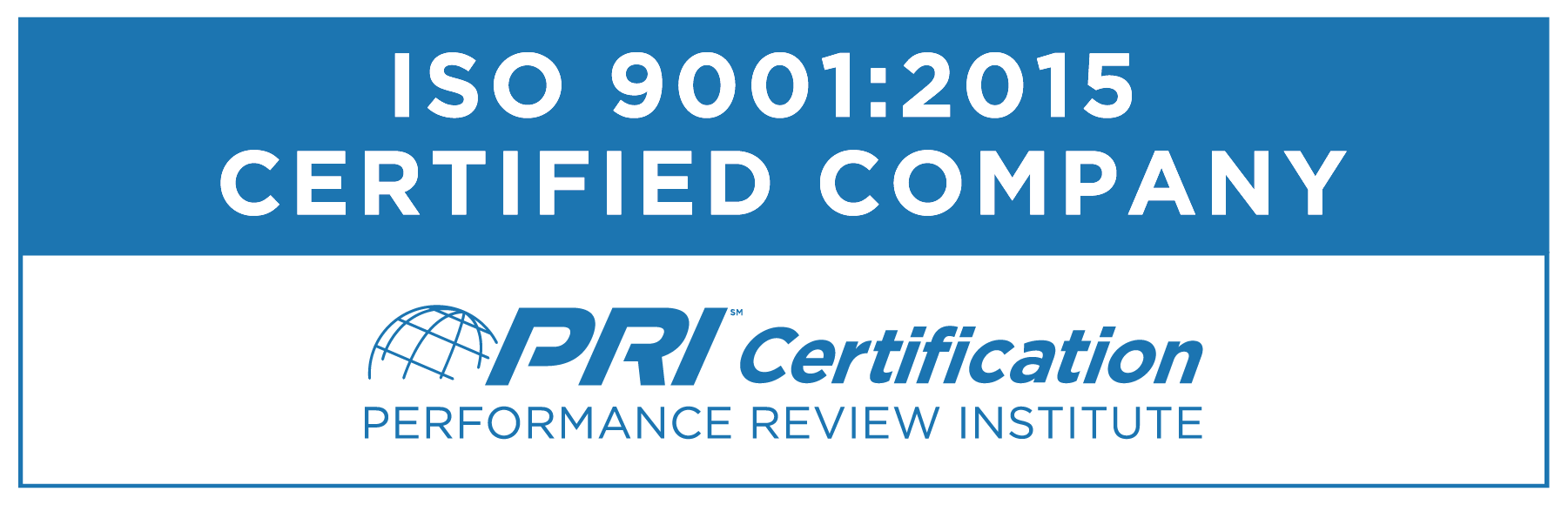 PRI Programs Accredited v4 ISO90012015 2