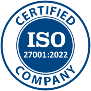 ISO IEC 27001 2022 logo Blue A e1740499264753